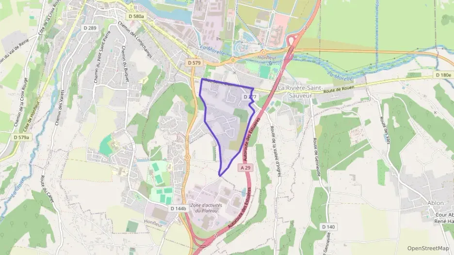 Appartement 77 m² trois pièces à vendre à La Rivière-Saint-Sauveur