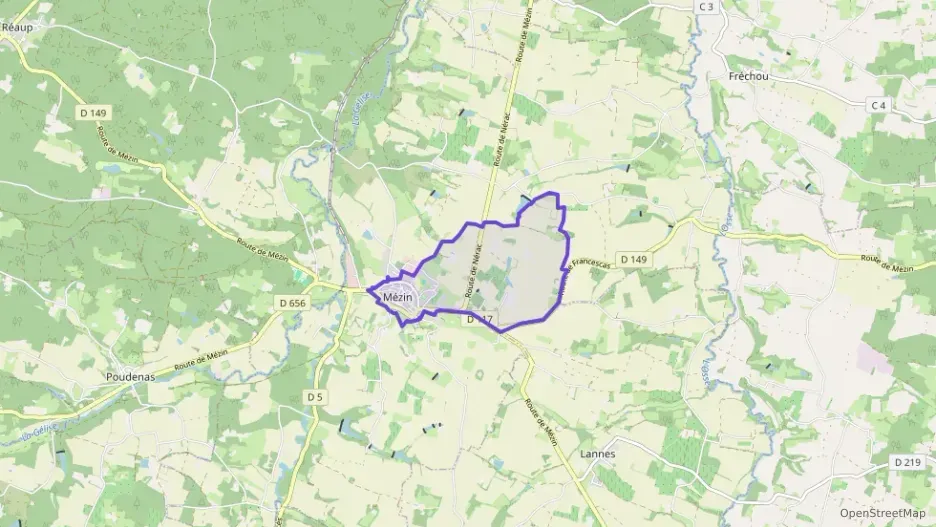 Appartement 80 m² trois pièces à vendre à Mézin