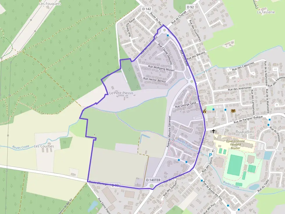 Appartement 52 m² trois pièces à vendre à Ruaudin