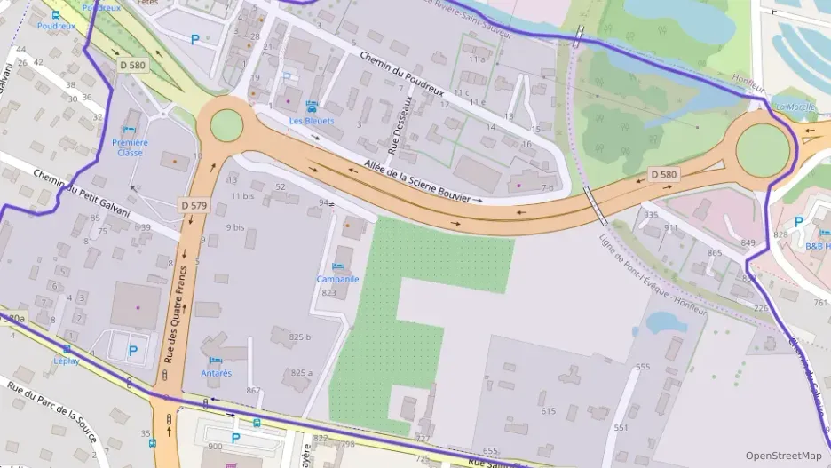 Appartement 96 m² quatre pièces à vendre à La Rivière-Saint-Sauveur