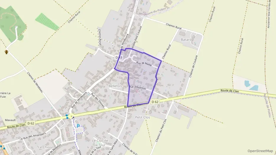 Appartement 50 m² deux pieces à vendre à Neuville-de-Poitou