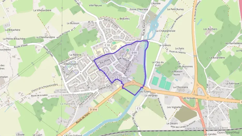 Appartement 60 m² quatre pièces à vendre à Yvré-l`Évêque Appartement 60 m² quatre pièces à vendre à Yvré-l`Évêque