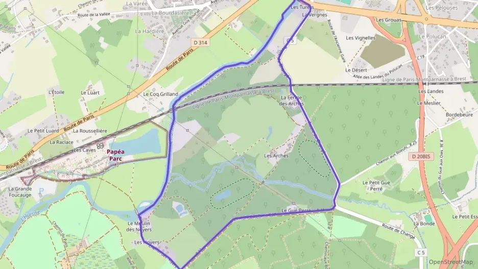 Appartement 58 m² trois pièces à vendre à Yvré-l`Évêque