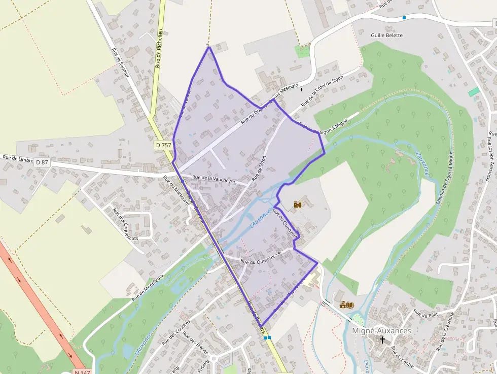 Appartement 63 m² trois pièces à vendre à Migné-Auxances