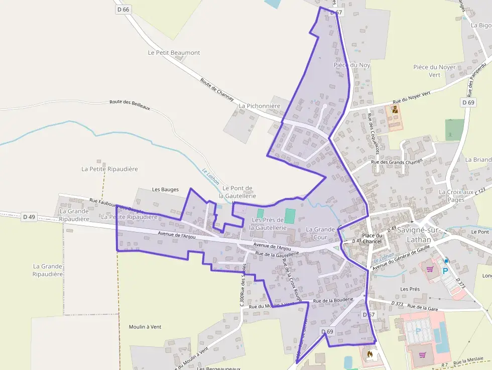 Appartement 39 m² deux pieces à vendre à Savigné-sur-Lathan