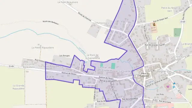 Appartement 39 m² deux pieces à vendre à Savigné-sur-Lathan