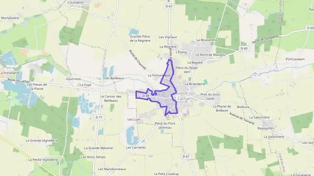 Appartement 39 m² deux pieces à vendre à Savigné-sur-Lathan