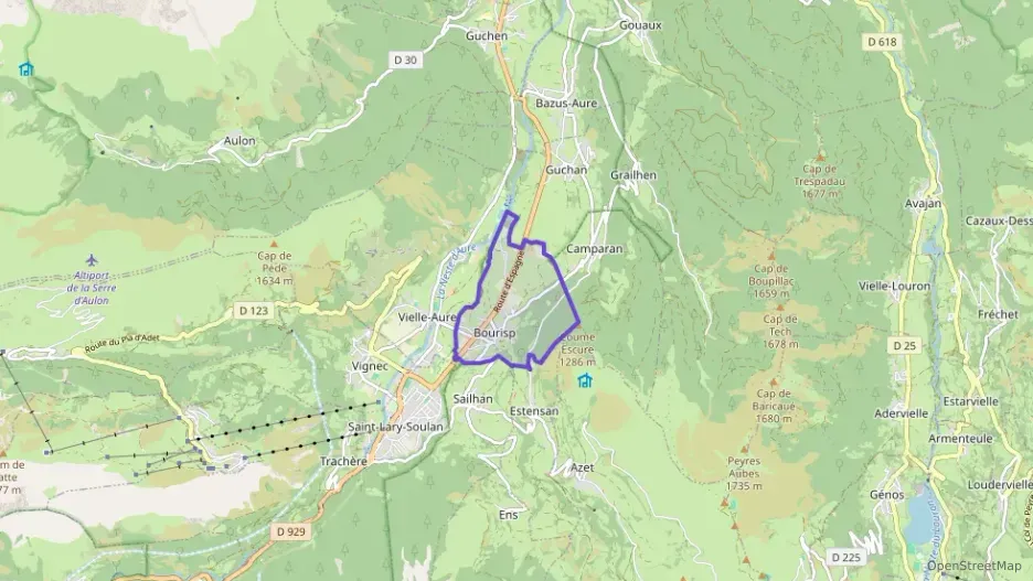 Appartement 24 m² deux pieces à vendre à Bourisp Appartement 24 m² deux pieces à vendre à Bourisp