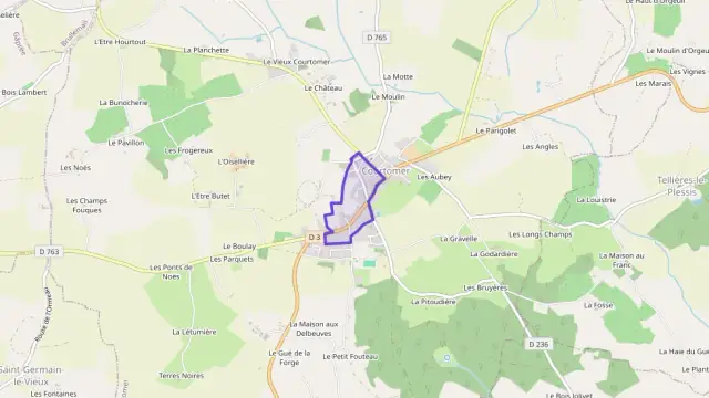 Appartement 69 m² trois pièces à vendre à Courtomer