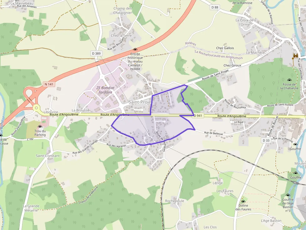 Appartement 59 m² deux pieces à vendre à La Rochefoucauld-en-Angoumois