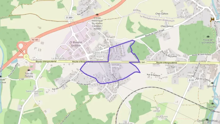 Appartement 59 m² deux pieces à vendre à La Rochefoucauld-en-Angoumois Appartement 59 m² deux pieces à vendre à La Rochefoucauld-en-Angoumois