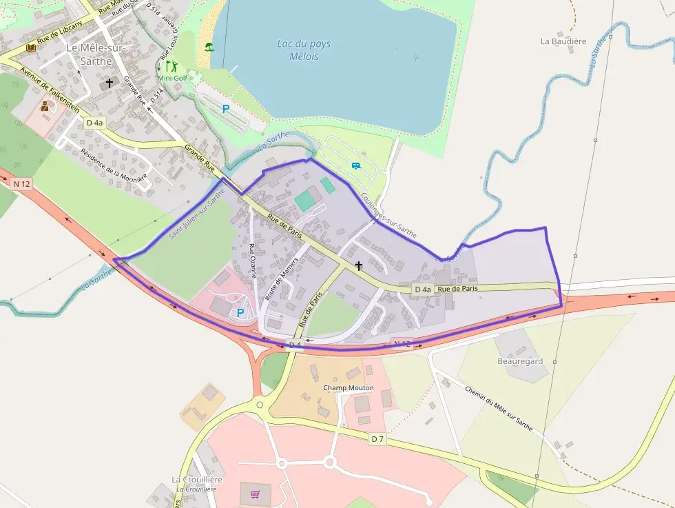 Appartement 90 m² deux pieces à vendre à Saint-Julien-sur-Sarthe