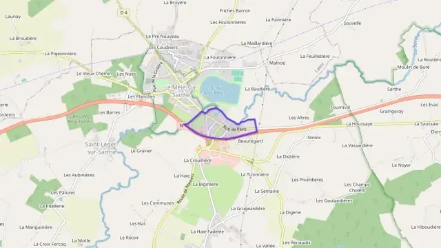 Appartement 90 m² deux pieces à vendre à Saint-Julien-sur-Sarthe