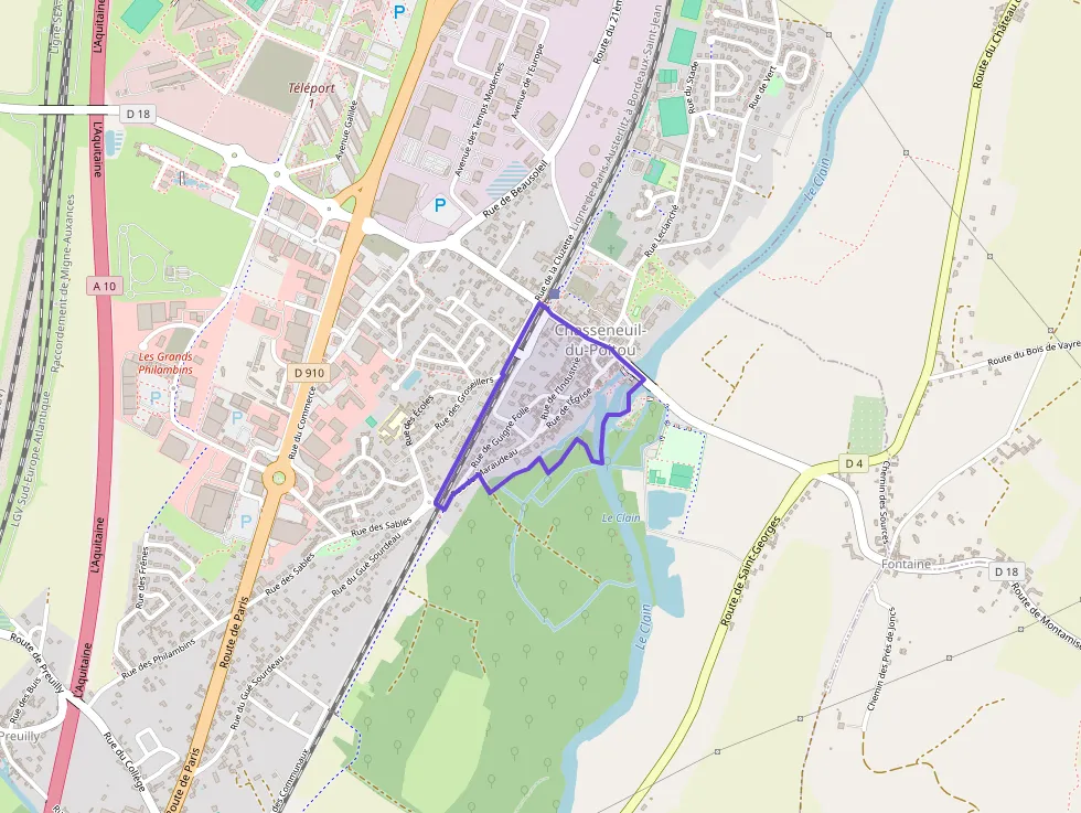 Appartement 61 m² deux pieces à vendre à Chasseneuil-du-Poitou