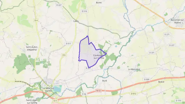 Appartement 62 m² deux pieces à vendre à Coulonges-sur-Sarthe