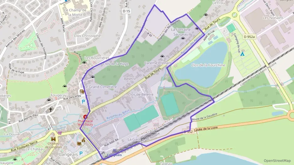 Appartement 76 m² trois pièces à vendre à Langeais