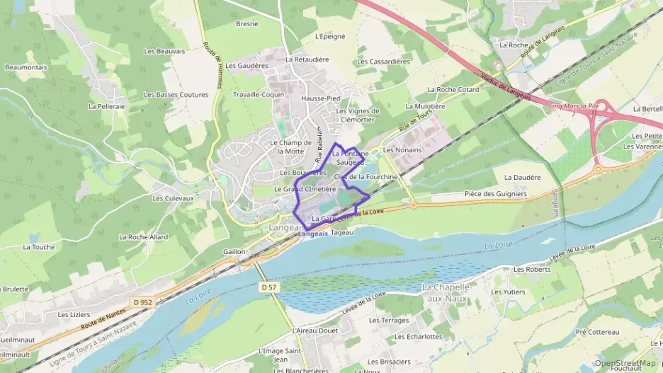 Appartement 76 m² trois pièces à vendre à Langeais