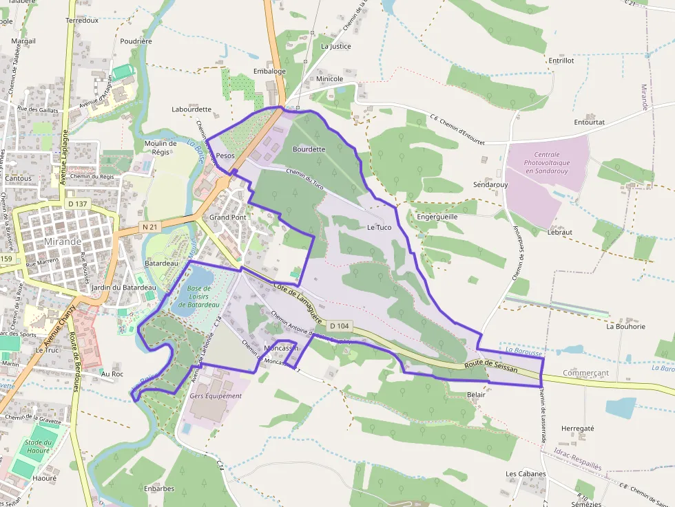 Appartement 59 m² trois pièces à vendre à Mirande