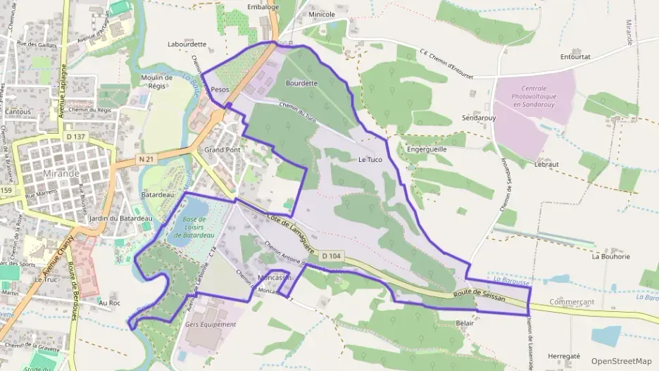 Appartement 59 m² trois pièces à vendre à Mirande Appartement 59 m² trois pièces à vendre à Mirande