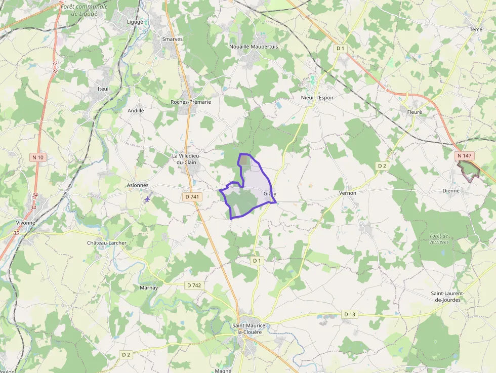 Appartement 56 m² deux pieces à vendre à Gizay