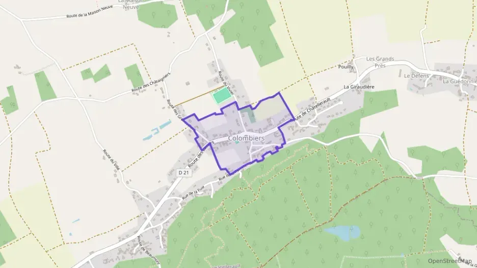 Appartement 50 m² deux pieces à vendre à Colombiers Appartement 50 m² deux pieces à vendre à Colombiers