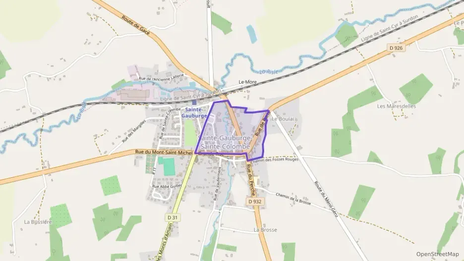 Appartement 46 m² trois pièces à vendre à Sainte-Gauburge-Sainte-Colombe