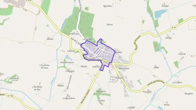 Appartement 49 m² une piece à vendre à Saint-Puy