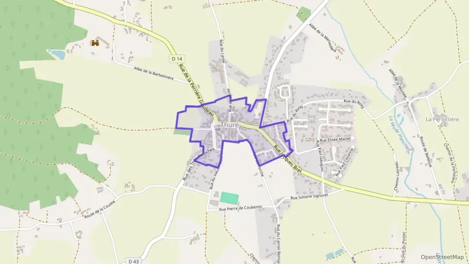 Appartement 75 m² quatre pièces à vendre à Thuré Appartement 75 m² quatre pièces à vendre à Thuré