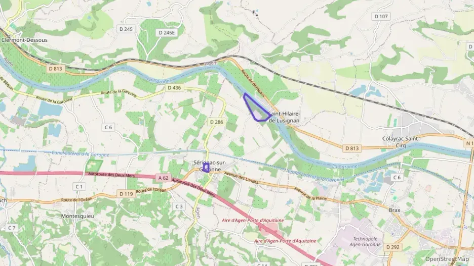 Appartement 55 m² une piece à vendre à Sérignac-sur-Garonne Appartement 55 m² une piece à vendre à Sérignac-sur-Garonne