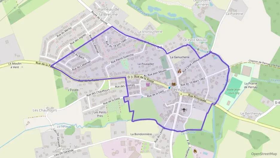 Appartement 45 m² deux pieces à vendre à Pernay Appartement 45 m² deux pieces à vendre à Pernay