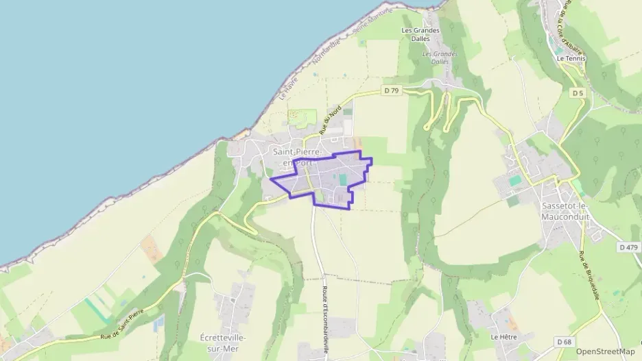 Appartement 60 m² trois pièces à vendre à Saint-Pierre-en-Port Appartement 60 m² trois pièces à vendre à Saint-Pierre-en-Port