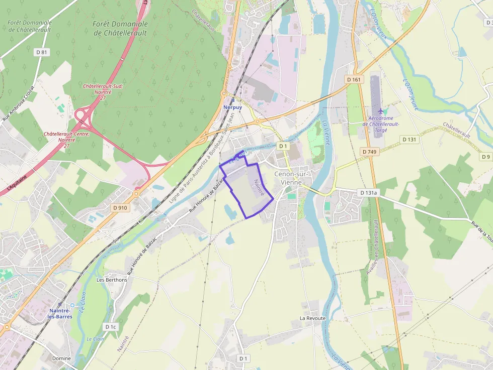 Appartement 46 m² trois pièces à vendre à Naintré