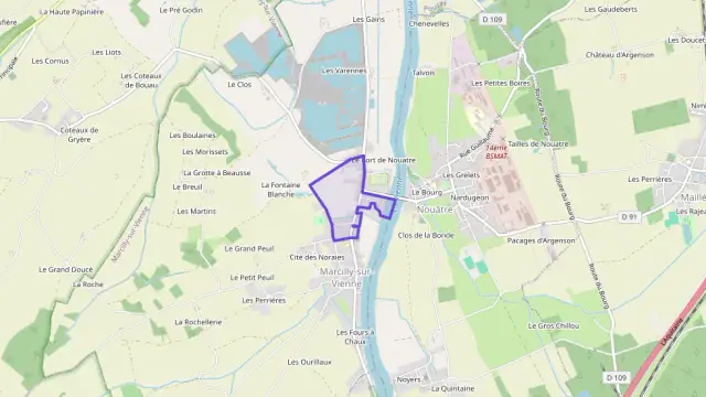 Appartement 70 m² deux pieces à vendre à Marcilly-sur-Vienne