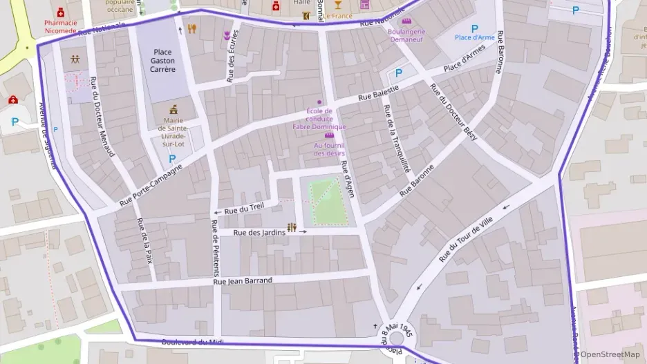 Appartement 41 m² deux pieces à vendre à Sainte-Livrade-sur-Lot Appartement 41 m² deux pieces à vendre à Sainte-Livrade-sur-Lot