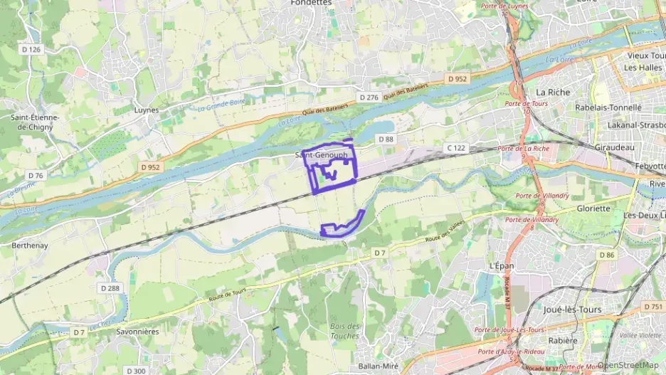 Appartement 100 m² quatre pièces à vendre à Saint-Genouph Appartement 100 m² quatre pièces à vendre à Saint-Genouph