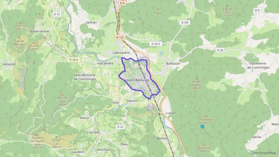 Appartement 60 m² trois pièces à vendre à Loures-Barousse