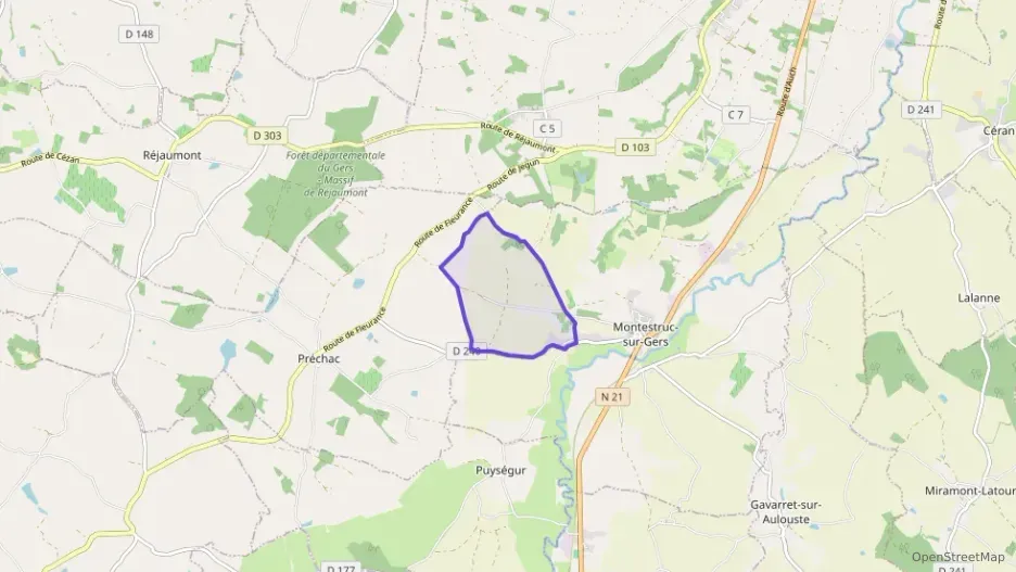 Appartement 71 m² quatre pièces à vendre à Montestruc-sur-Gers Appartement 71 m² quatre pièces à vendre à Montestruc-sur-Gers