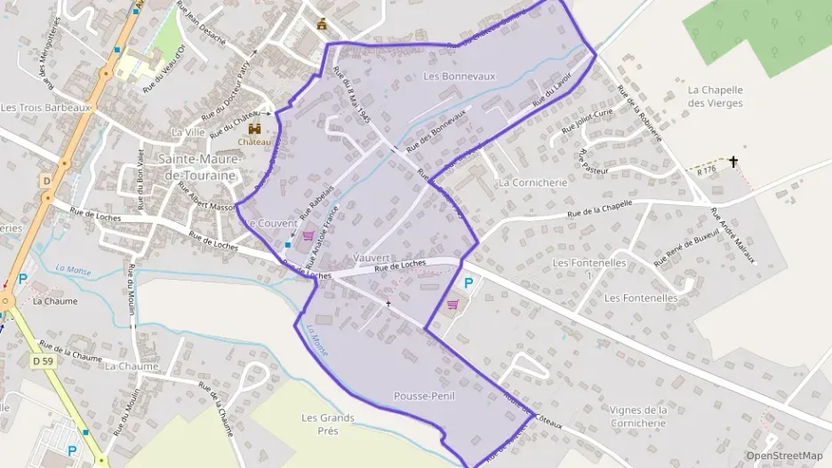 Appartement 53 m² deux pieces à vendre à Sainte-Maure-de-Touraine