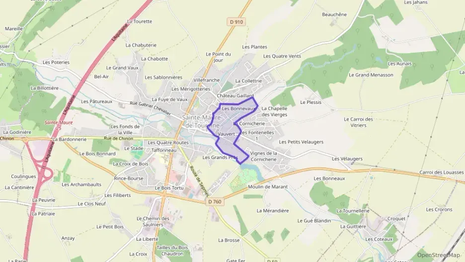 Appartement 53 m² deux pieces à vendre à Sainte-Maure-de-Touraine