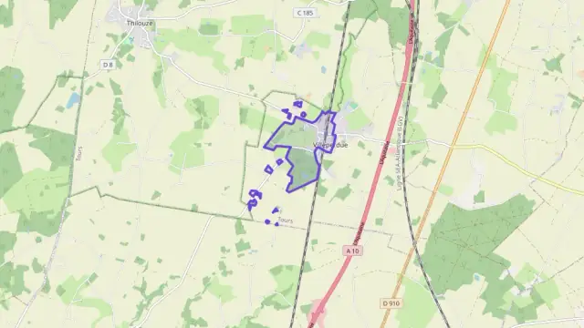 Appartement 73 m² quatre pièces à vendre à Villeperdue