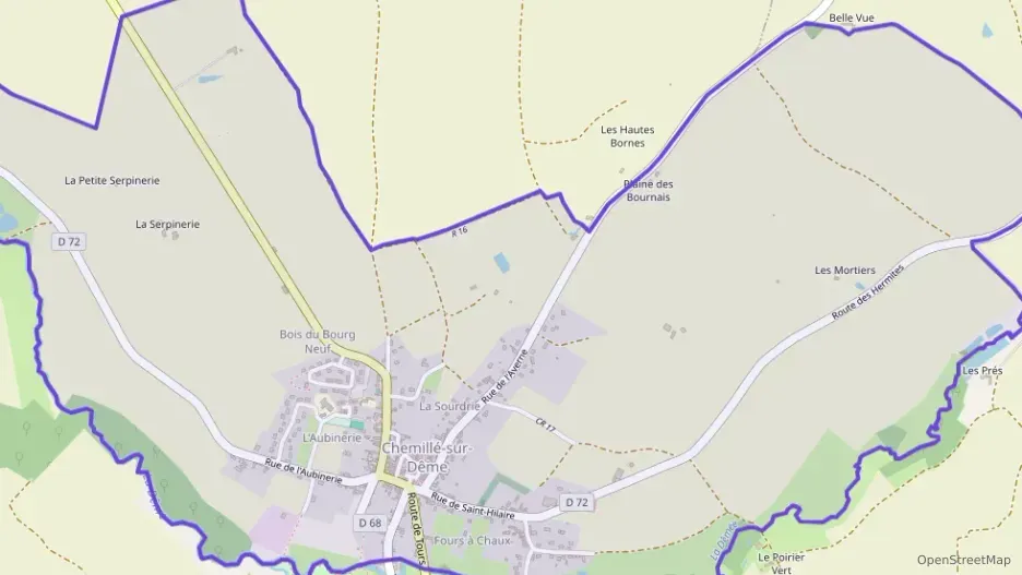 Appartement 37 m² deux pieces à vendre à Chemillé-sur-Dême