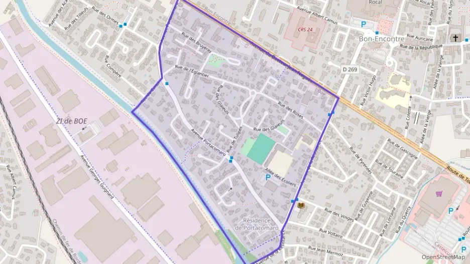 Appartement 45 m² deux pieces à vendre à Boé Appartement 45 m² deux pieces à vendre à Boé