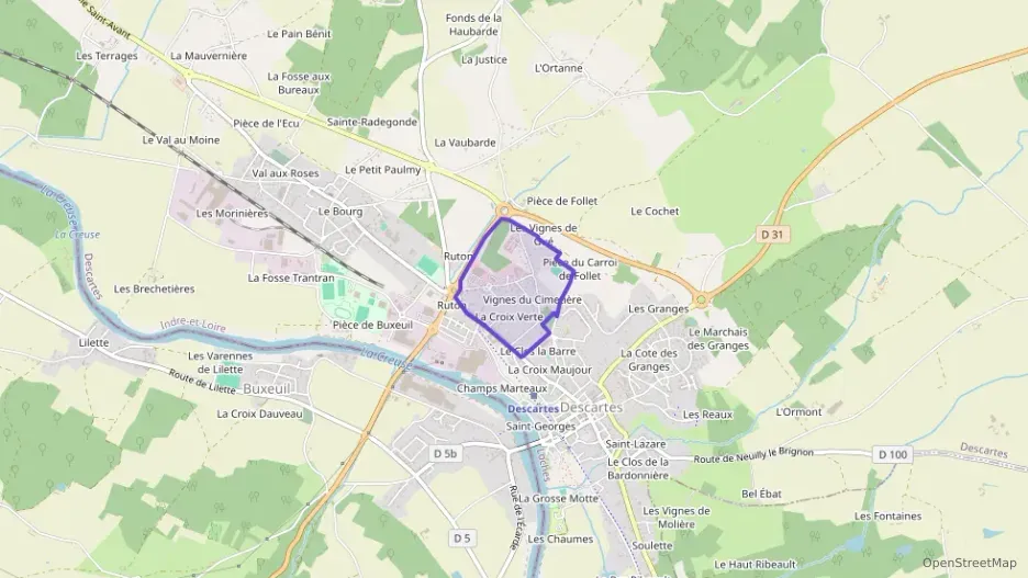 Appartement 60 m² deux pieces à vendre à Descartes