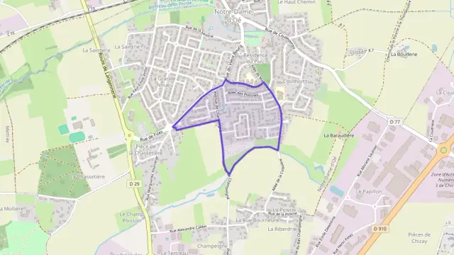 Appartement 46 m² deux pieces à vendre à Notre-Dame-d`Oé