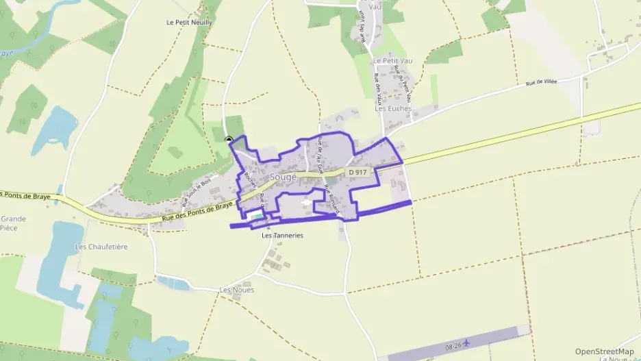 Appartement 38 m² deux pieces à vendre à Sougé Appartement 38 m² deux pieces à vendre à Sougé