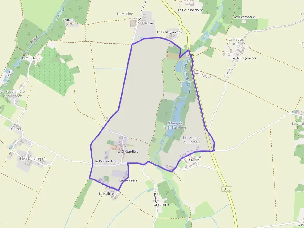 Appartement 72 m² trois pièces à vendre à Saint-Branchs