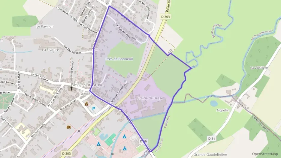 Appartement 36 m² deux pieces à vendre à Bessé-sur-Braye