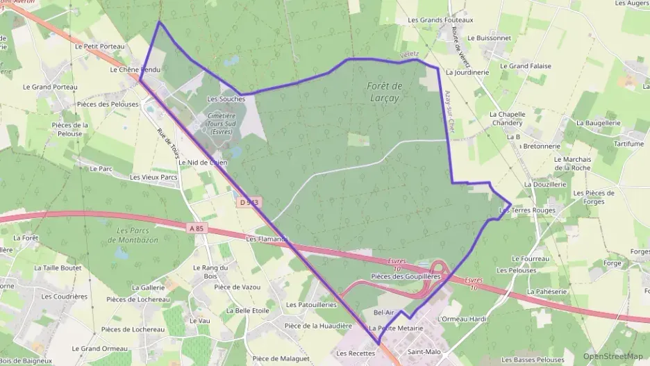 Appartement 72 m² quatre pièces à vendre à Esvres Appartement 72 m² quatre pièces à vendre à Esvres