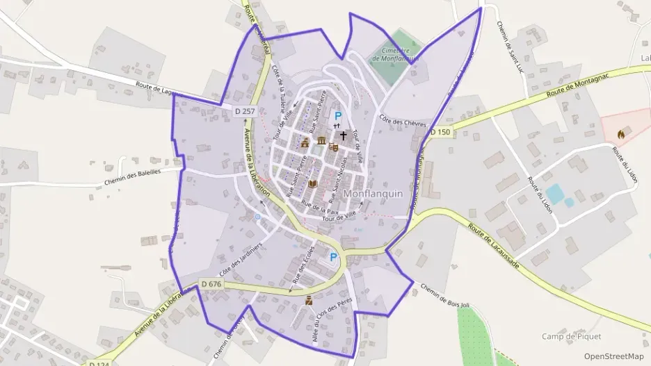 Appartement 104 m² quatre pièces à vendre à Monflanquin Appartement 104 m² quatre pièces à vendre à Monflanquin