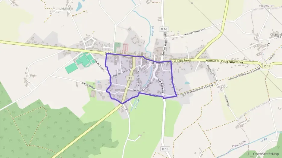 Appartement 36 m² deux pieces à vendre à Pleumartin